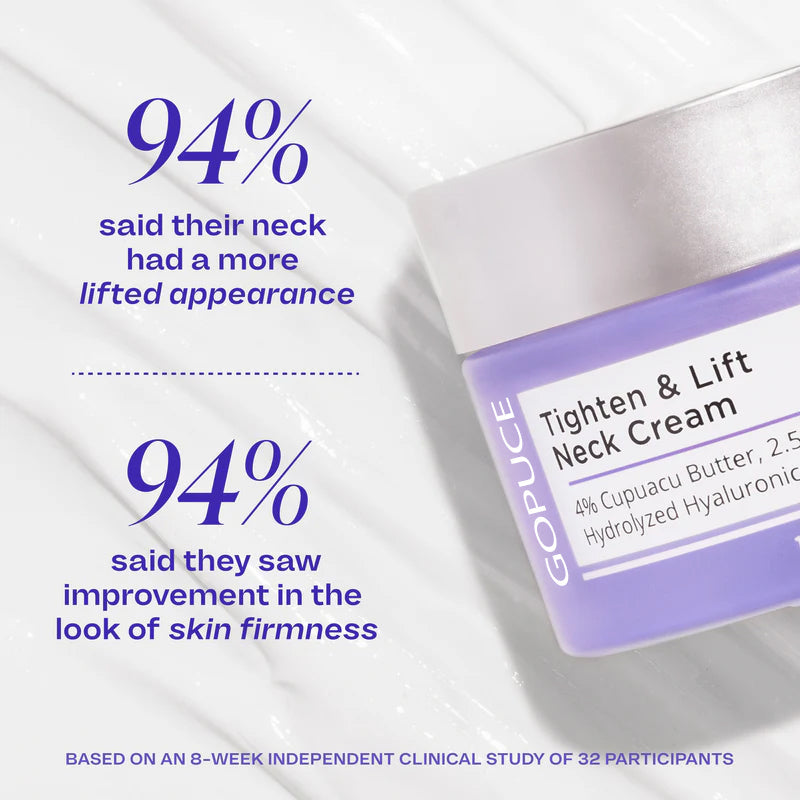 Stop hiding — restore the youthful power of your neck with GOPUCE