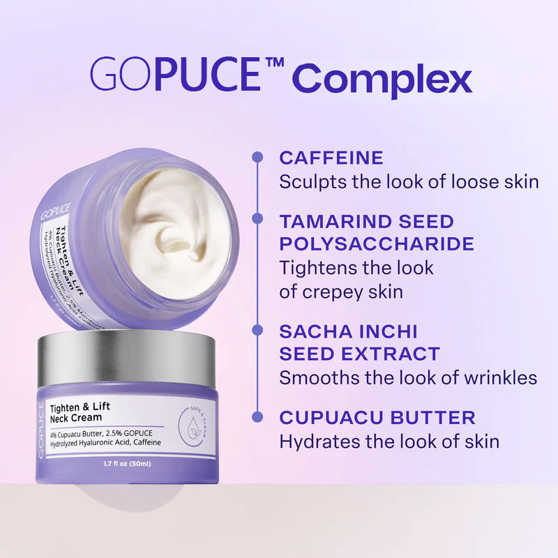 Stop hiding — restore the youthful power of your neck with GOPUCE