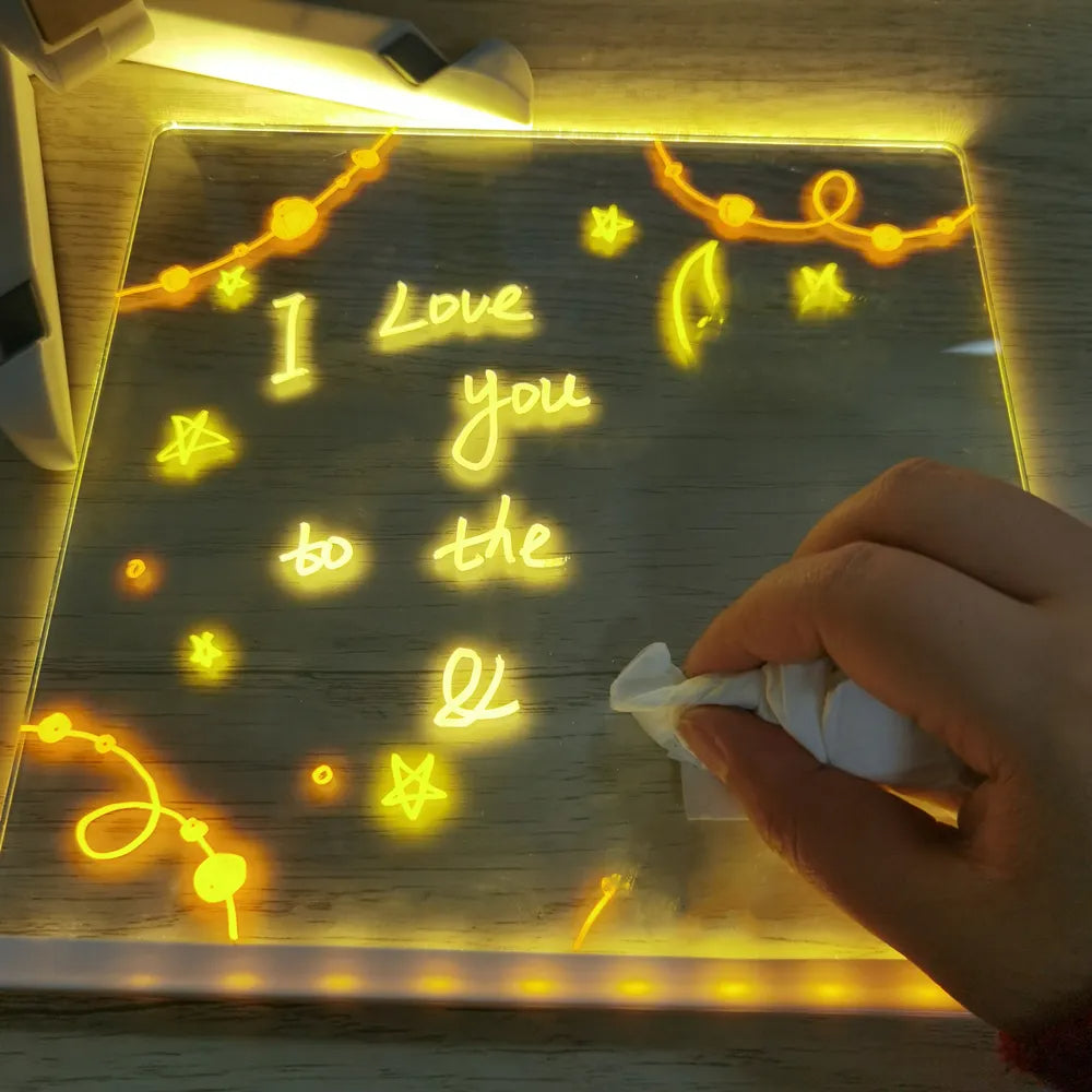 Bring your imagination to life - Glow Drawing