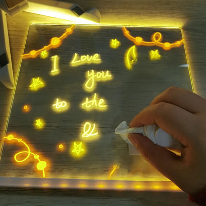 Bring your imagination to life - Glow Drawing