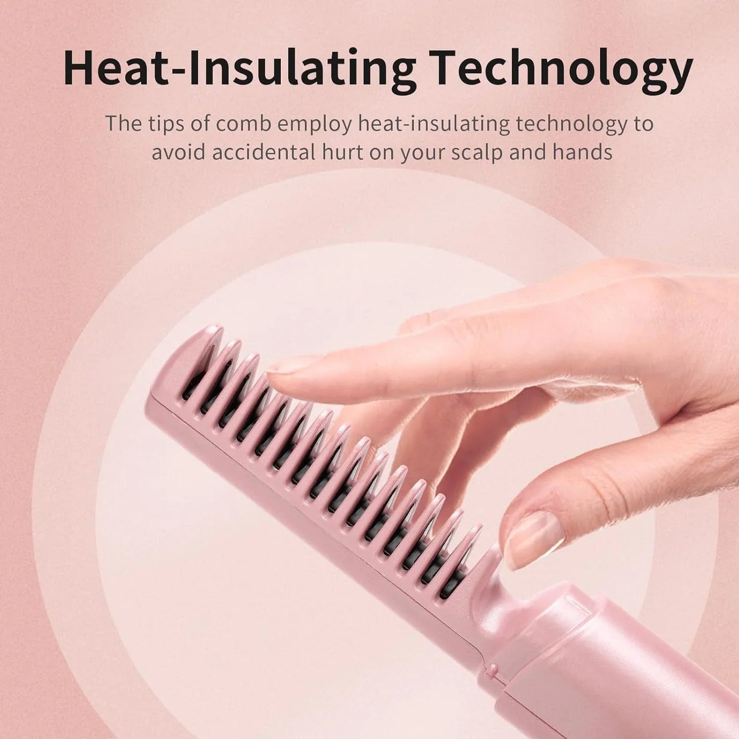 SleekStraight - Mini Comb Hair Straightener