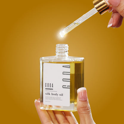Silk Body Oil - Firms and moisturizes