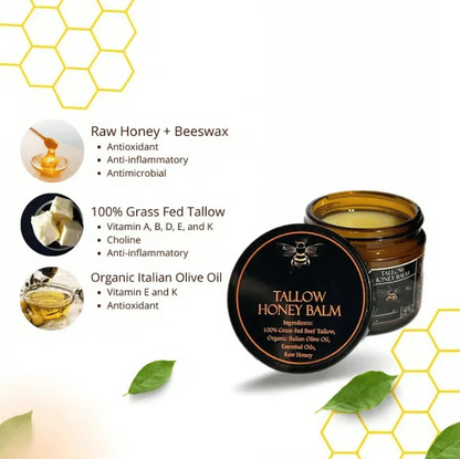 Tallow Honey Balm – Natural care for radiant skin