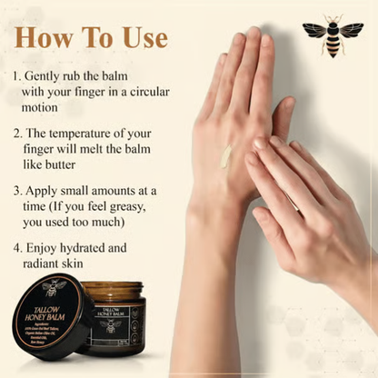 Tallow Honey Balm – Natural care for radiant skin