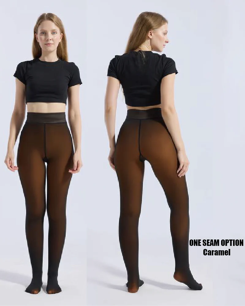 Translucent Fleece Lined Tights