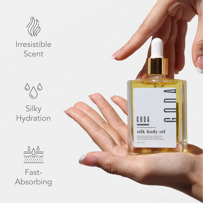 Silk Body Oil - Firms and moisturizes